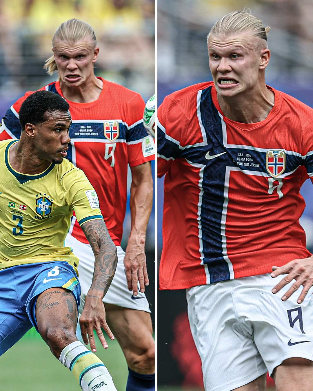 Erling Haaland khiến MXH thế giới b&ugrave;ng nổ, một rổ meme được chế ra sau c&uacute; đ&uacute;p tiễn Brazil về nước- Ảnh 3.
