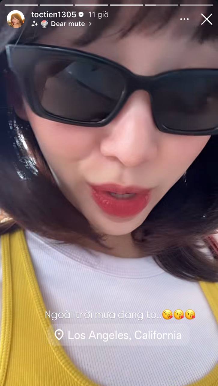 T&oacute;c Ti&ecirc;n v&agrave; Touliver sang Mỹ c&ugrave;ng nhau?- Ảnh 1.