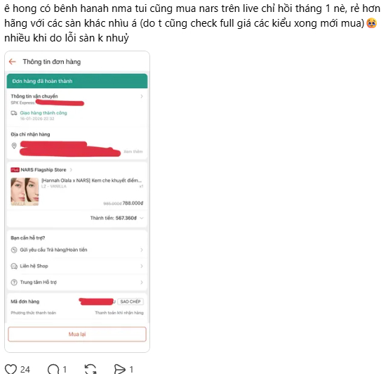 D&acirc;n mạng &ldquo;bắt b&agrave;i&rdquo; Hannah Olala: Độn gi&aacute; tr&ecirc;n trời, livestream deal hời m&agrave; vẫn đắt hơn mua ng&agrave;y thường- Ảnh 9.