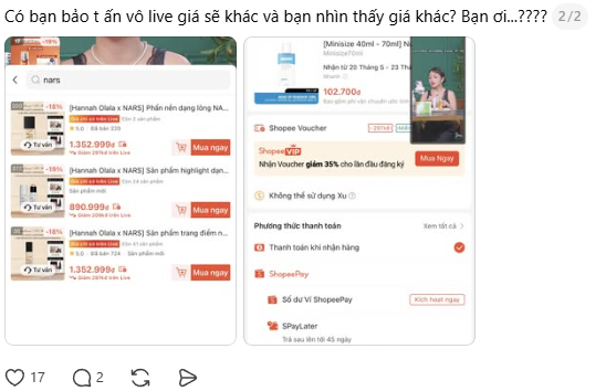 D&acirc;n mạng &ldquo;bắt b&agrave;i&rdquo; Hannah Olala: Độn gi&aacute; tr&ecirc;n trời, livestream deal hời m&agrave; vẫn đắt hơn mua ng&agrave;y thường- Ảnh 2.