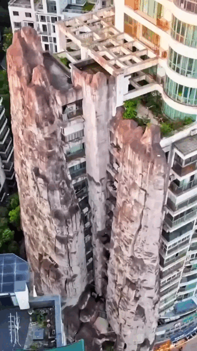 Qu&aacute; nể ph&aacute;p sư Trung Hoa: T&ograve;a chung cư "&ocirc;m n&uacute;i" đẹp cho&aacute;ng ngợp thị gi&aacute;c, cứ tưởng đang sống ở c&otilde;i ti&ecirc;n- Ảnh 2.