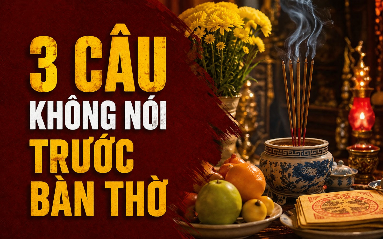 3 khung giờ nên tránh thắp hương - Ảnh 1.