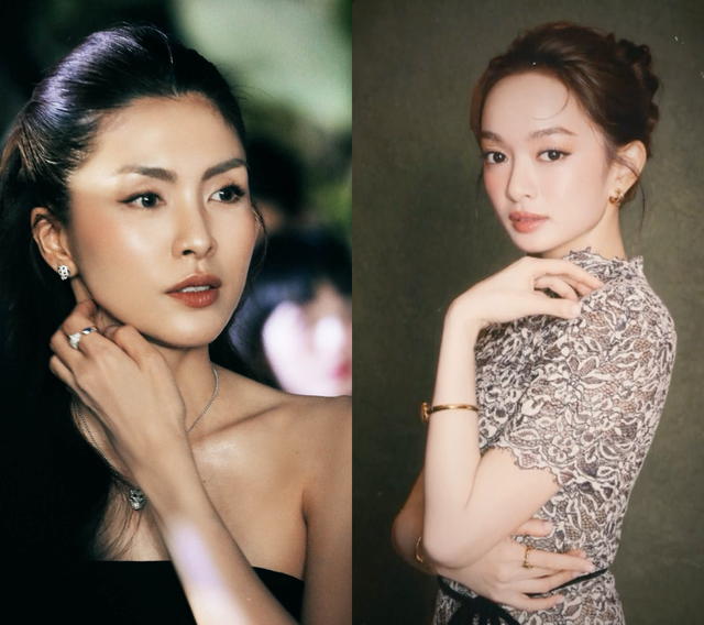 Mỹ nh&acirc;n 3 m&eacute;t bẻ đ&ocirc;i đọ sắc b&ecirc;n Tăng Thanh H&agrave;, d&acirc;n mạng đ&ocirc;i co về định nghĩa visual ngọc nữ- Ảnh 5.
