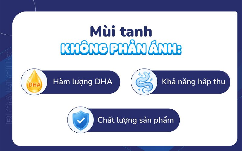 DHA không tanh có phải là DHA kém chất lượng? - Ảnh 2.