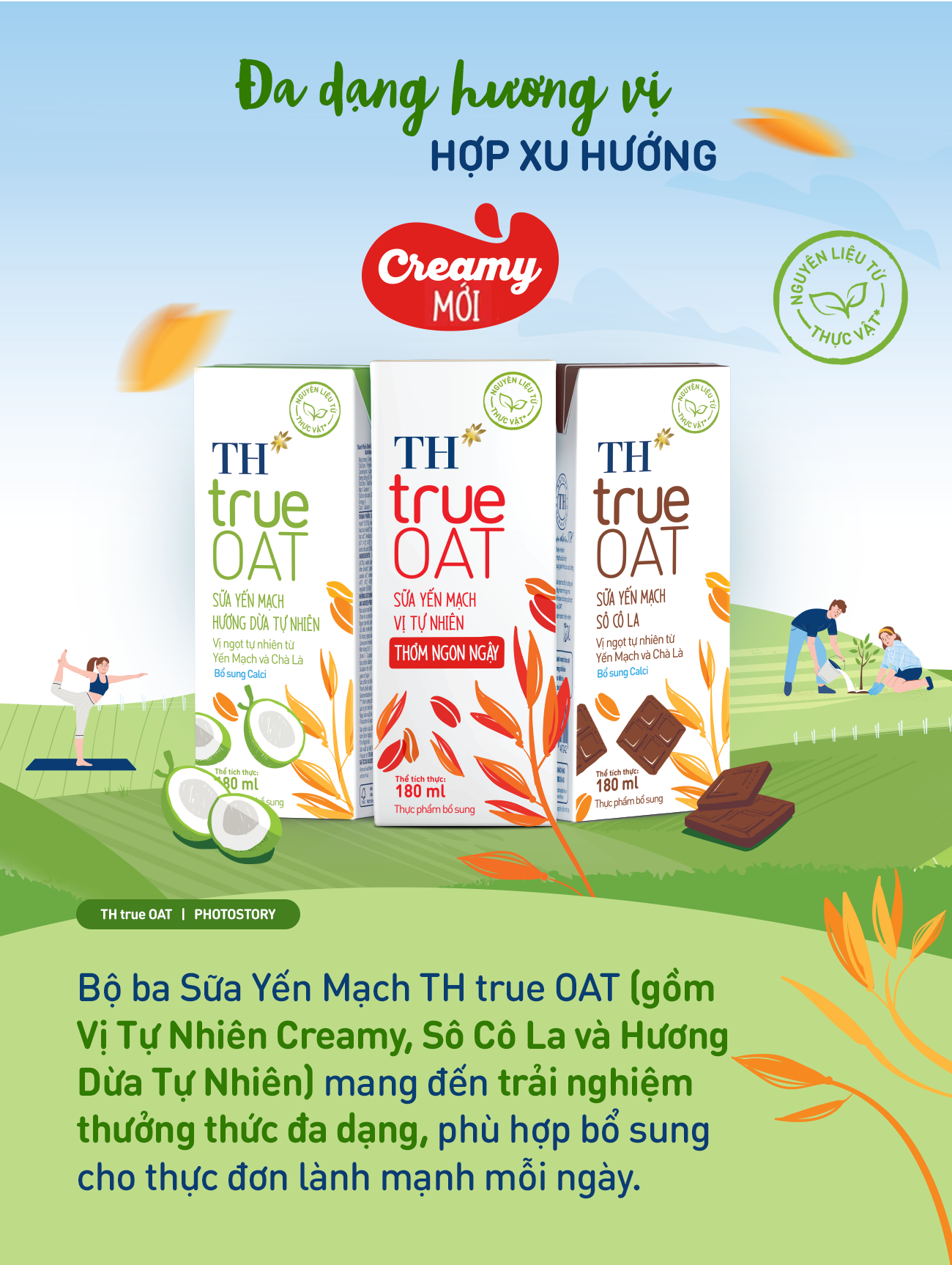 Sữa Yến Mạch TH true OAT Creamy: Chinh phục gu người trẻ bằng vị thơm ngon ngậy - Ảnh 3.