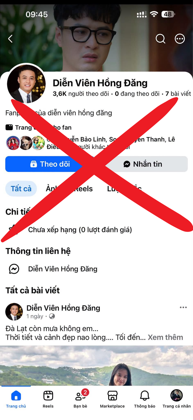 Diễn vi&ecirc;n Hồng Đăng cảnh b&aacute;o- Ảnh 2.