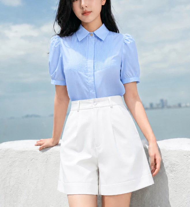 C&oacute; 1 kiểu sơ mi c&agrave;ng mặc c&agrave;ng trẻ: Hội s&agrave;nh điệu diện suốt m&ugrave;a h&egrave; kh&ocirc;ng ch&aacute;n - Ảnh 11.