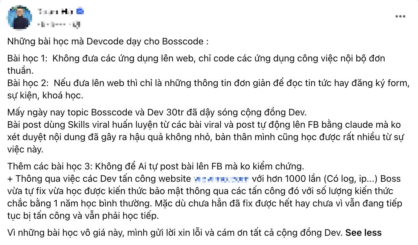 CEO Việt khoe dùng Claude AI giá 500.000 đồng thay lập trình viên lương 30 triệu và cái kết "đắng"- Ảnh 5.