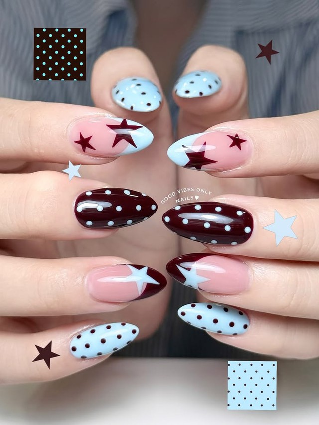 Nhiều g&aacute;i xinh khoe nail chấm bi bắt trend 2026, l&ecirc;n tay m&agrave;u n&agrave;o cũng xinh y&ecirc;u như nữ ch&iacute;nh phim H&agrave;n- Ảnh 3.