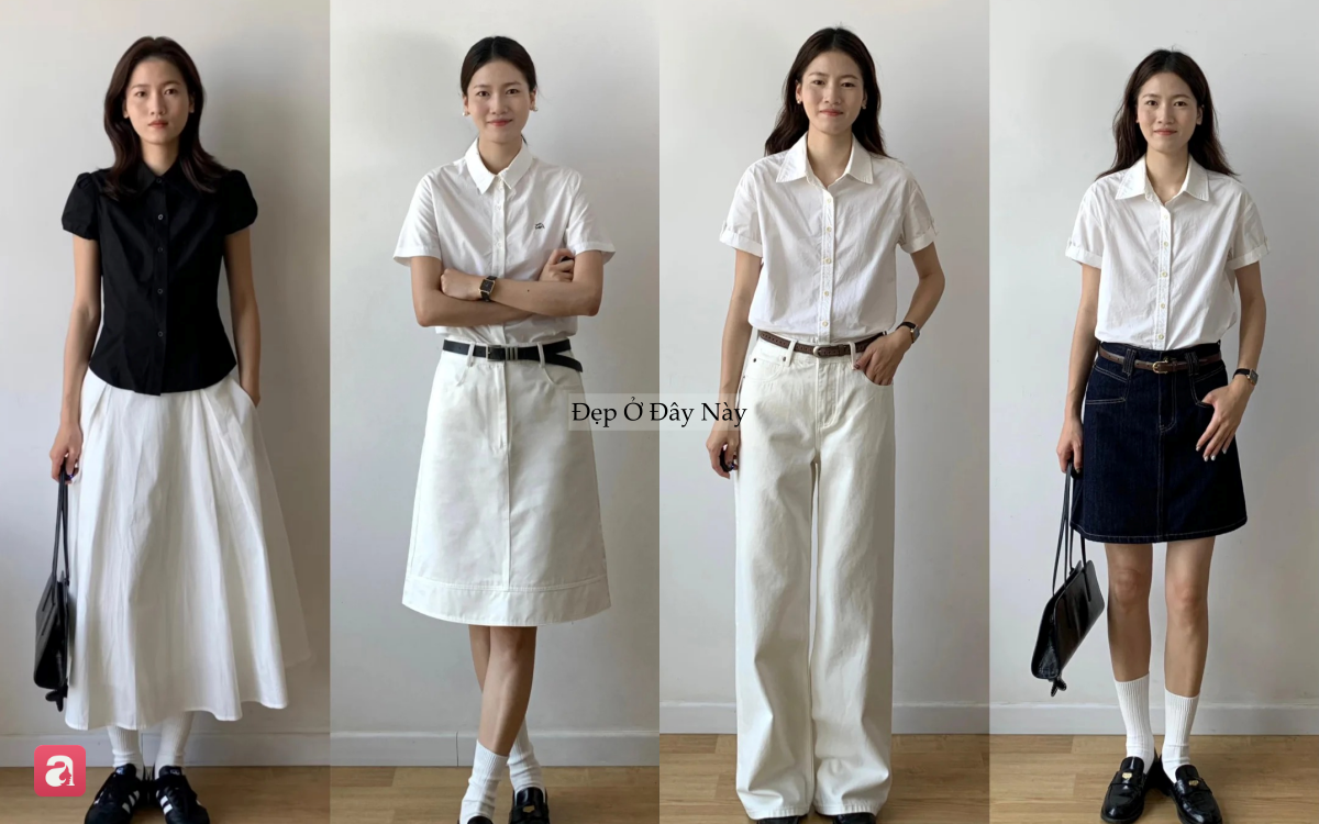 C&oacute; 1 kiểu sơ mi c&agrave;ng mặc c&agrave;ng trẻ: Hội s&agrave;nh điệu diện suốt m&ugrave;a h&egrave; kh&ocirc;ng ch&aacute;n - Ảnh 2.