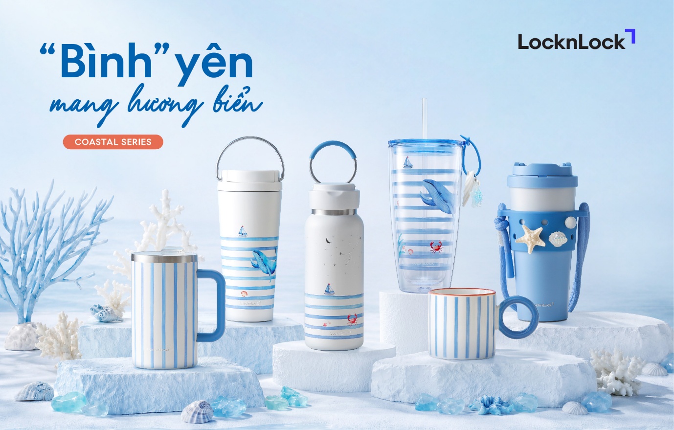 LocknLock khuấy đảo mùa hè với bộ sưu tập Coastal dành cho hội mê biển - Ảnh 1.