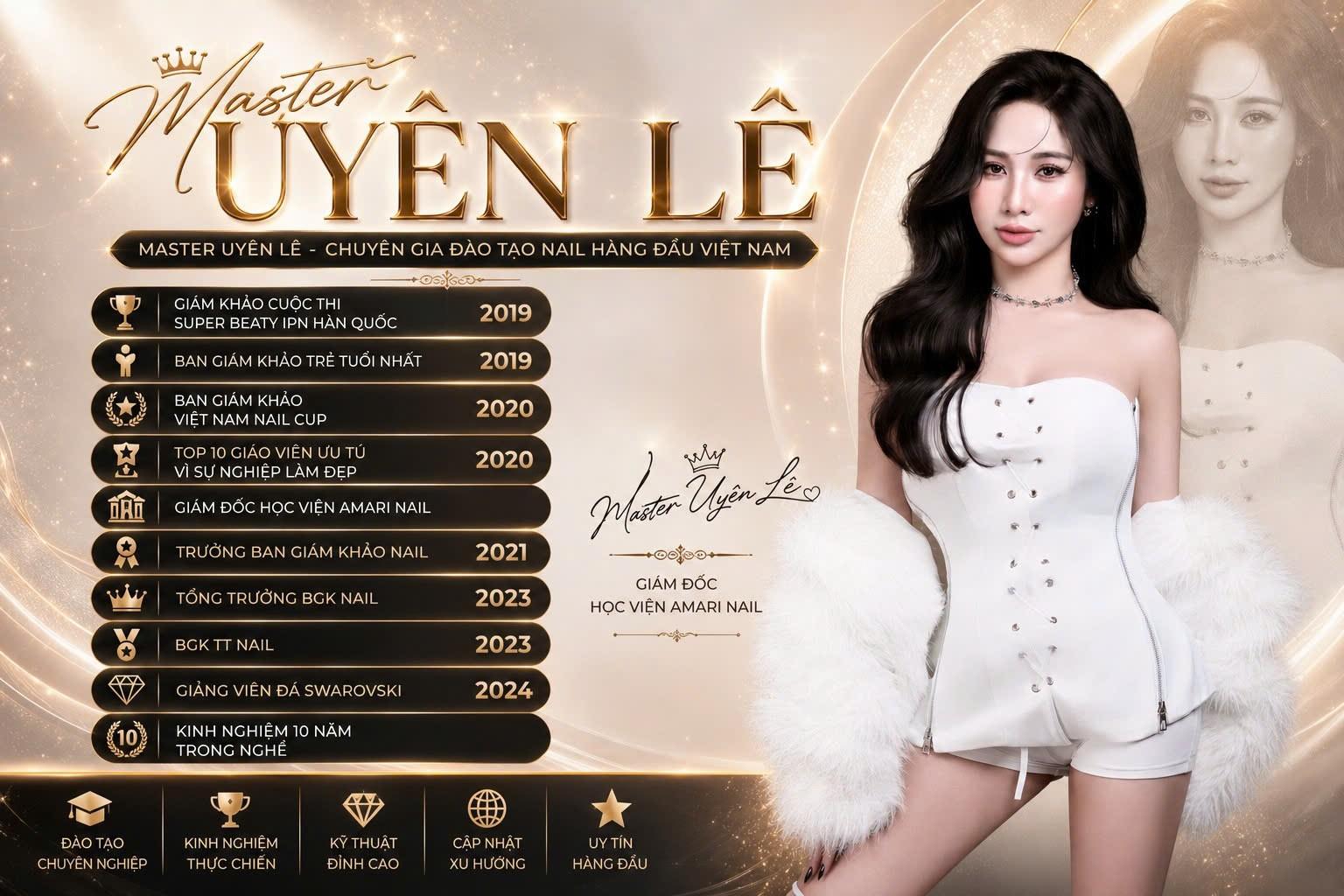 H&agrave;nh tr&igrave;nh hơn một thập kỷ x&acirc;y dựng Học Viện Amari Nail : Ki&ecirc;n định với gi&aacute; trị đ&agrave;o tạo thực chất - Ảnh 1.