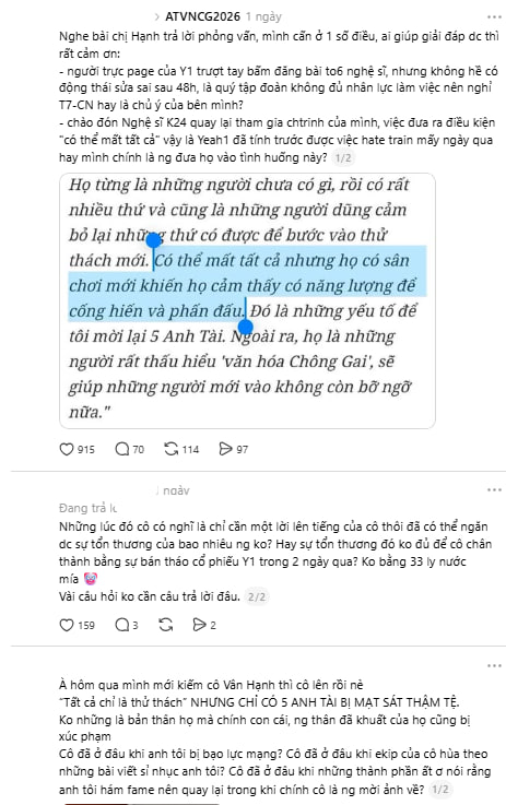 Điều l&agrave;m fan Anh Trai Vượt Ng&agrave;n Ch&ocirc;ng Gai thất vọng- Ảnh 1.