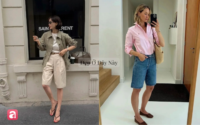 Quần short lửng và công thức phối đồ chuẩn "old money" cho phụ nữ hiện đại - Ảnh 7.