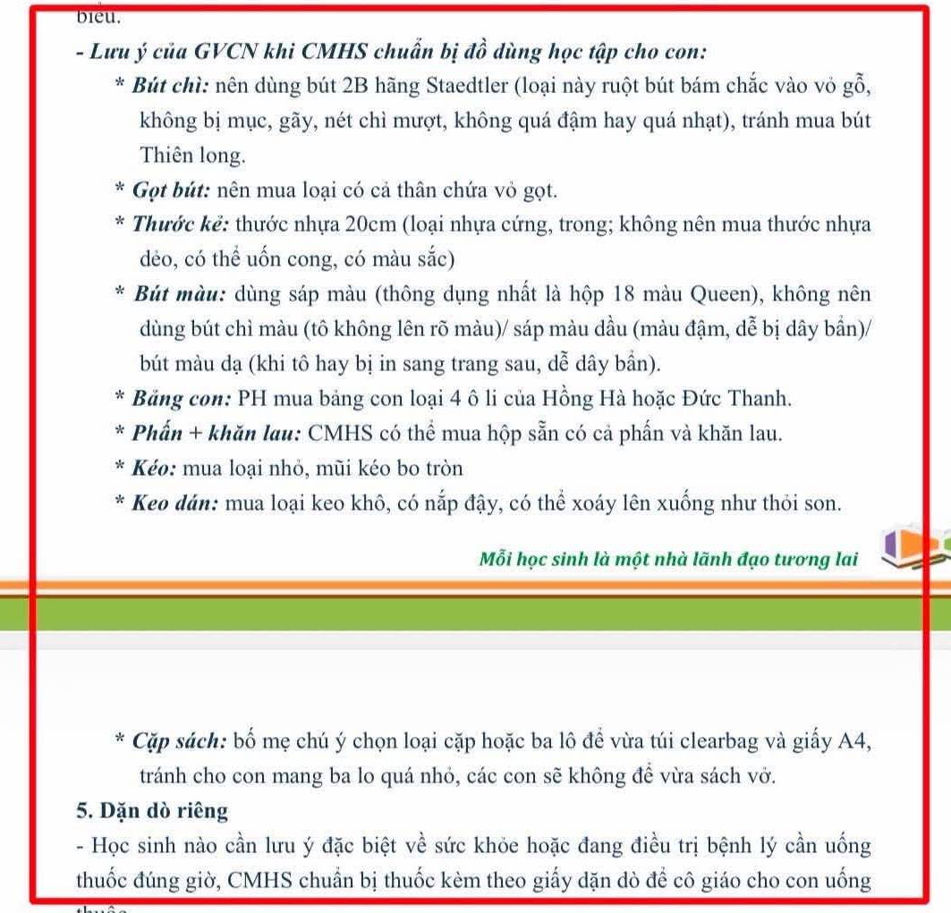 G&oacute;c tinh tế: Hướng dẫn v&agrave;o lớp 1 của ng&ocirc;i trường ở H&agrave; Nội nhận "mưa" lời khen, nhiều người cũng h&agrave;o hứng khoe điều tương tự- Ảnh 1.