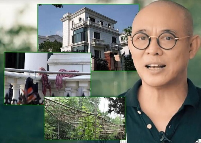 Căn biệt thự 5.000 m2 bị bỏ hoang, biến th&agrave;nh b&atilde;i r&aacute;c của nam diễn vi&ecirc;n hạng A d&iacute;nh l&ugrave;m x&ugrave;m "ăn chặn" tiền từ thiện- Ảnh 3.