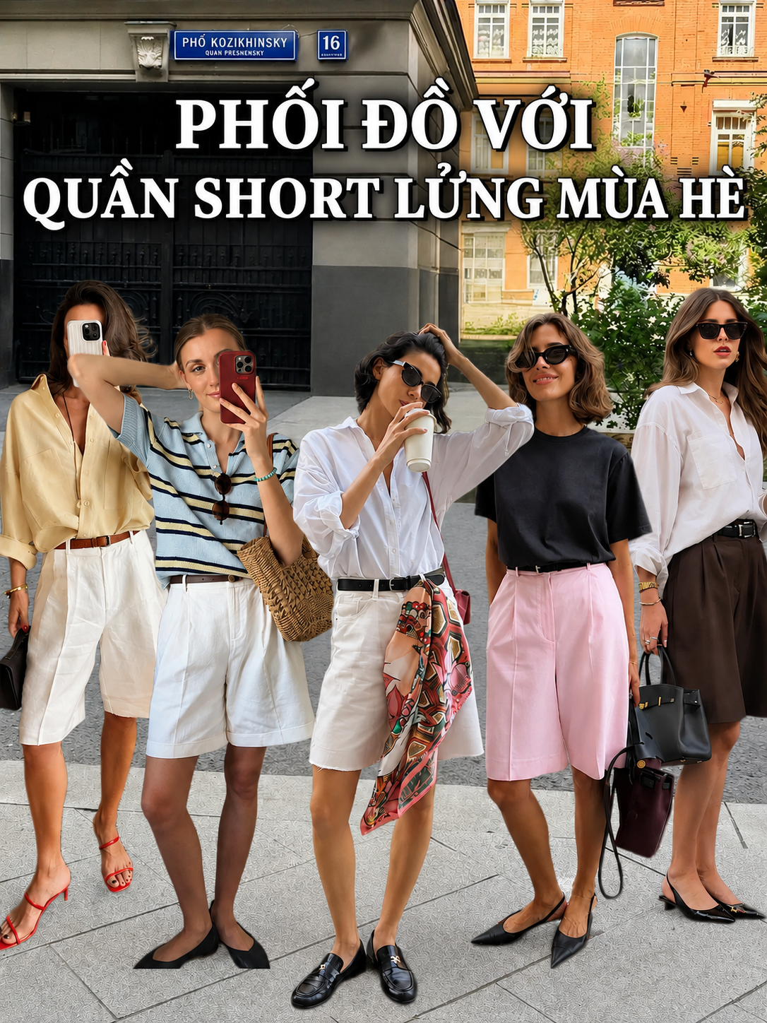 Quần short lửng và công thức phối đồ chuẩn "old money" cho phụ nữ hiện đại - Ảnh 1.