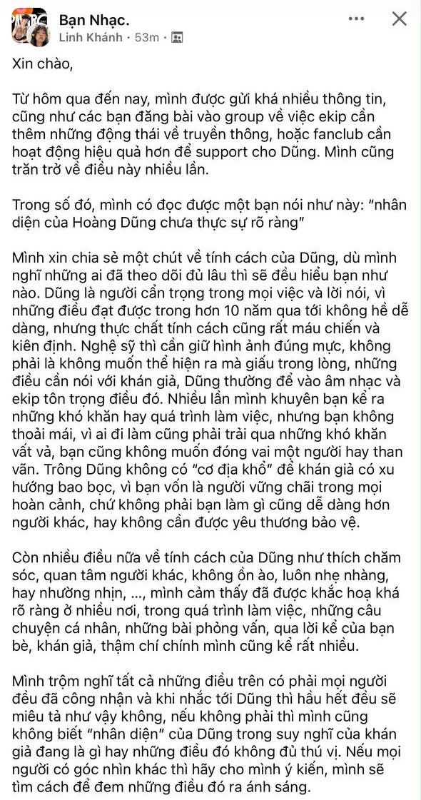 Thi Ch&ocirc;ng Gai m&agrave; vẫn bị ch&ecirc; mờ nhạt, vợ ca sĩ c&oacute; hit 151 triệu views l&ecirc;n tiếng- Ảnh 2.