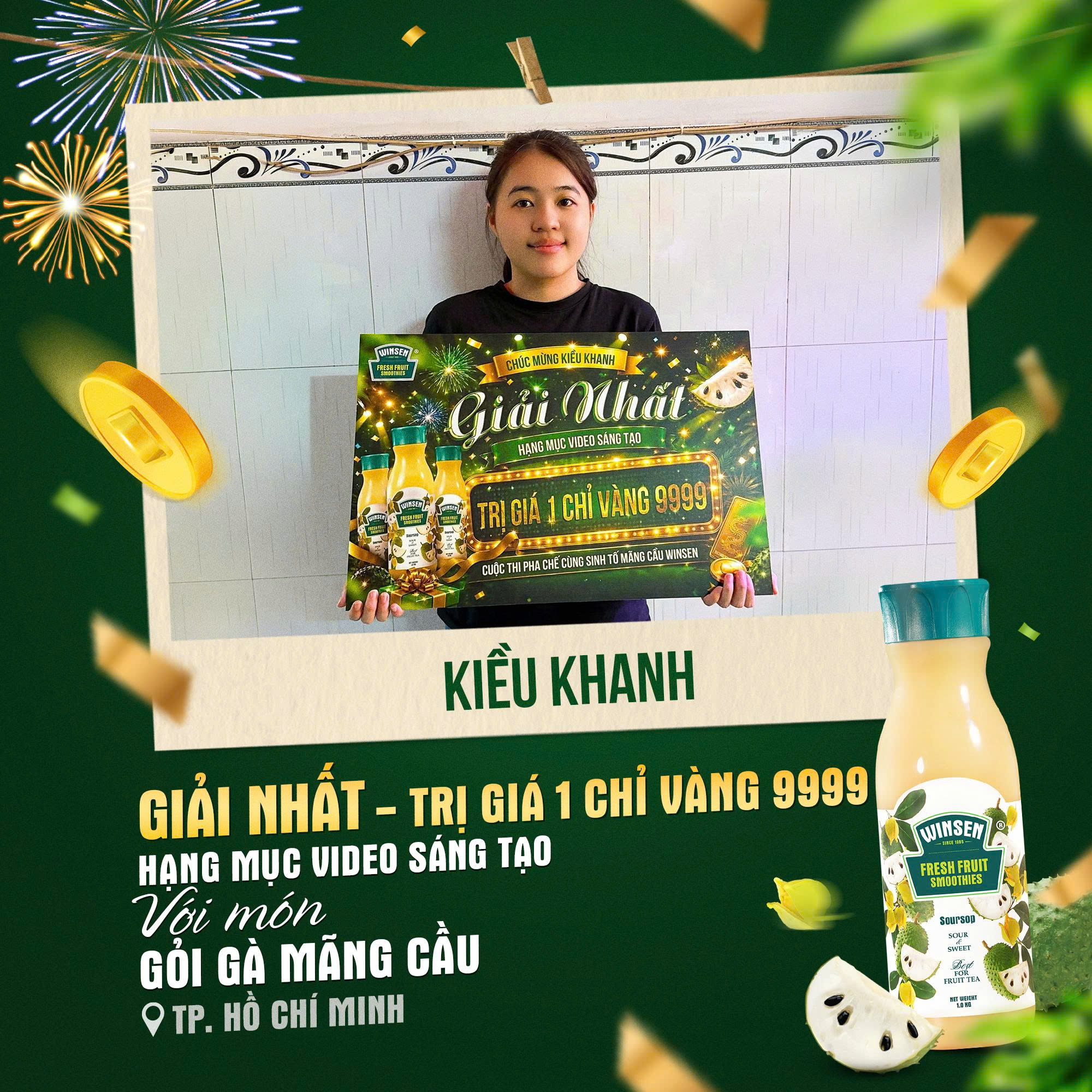 Chúc mừng các thí sinh pha chế xuất sắc giành chiến thắng tại Cuộc thi Pha chế cùng Sinh tố Mãng Cầu Winsen - Ảnh 6.