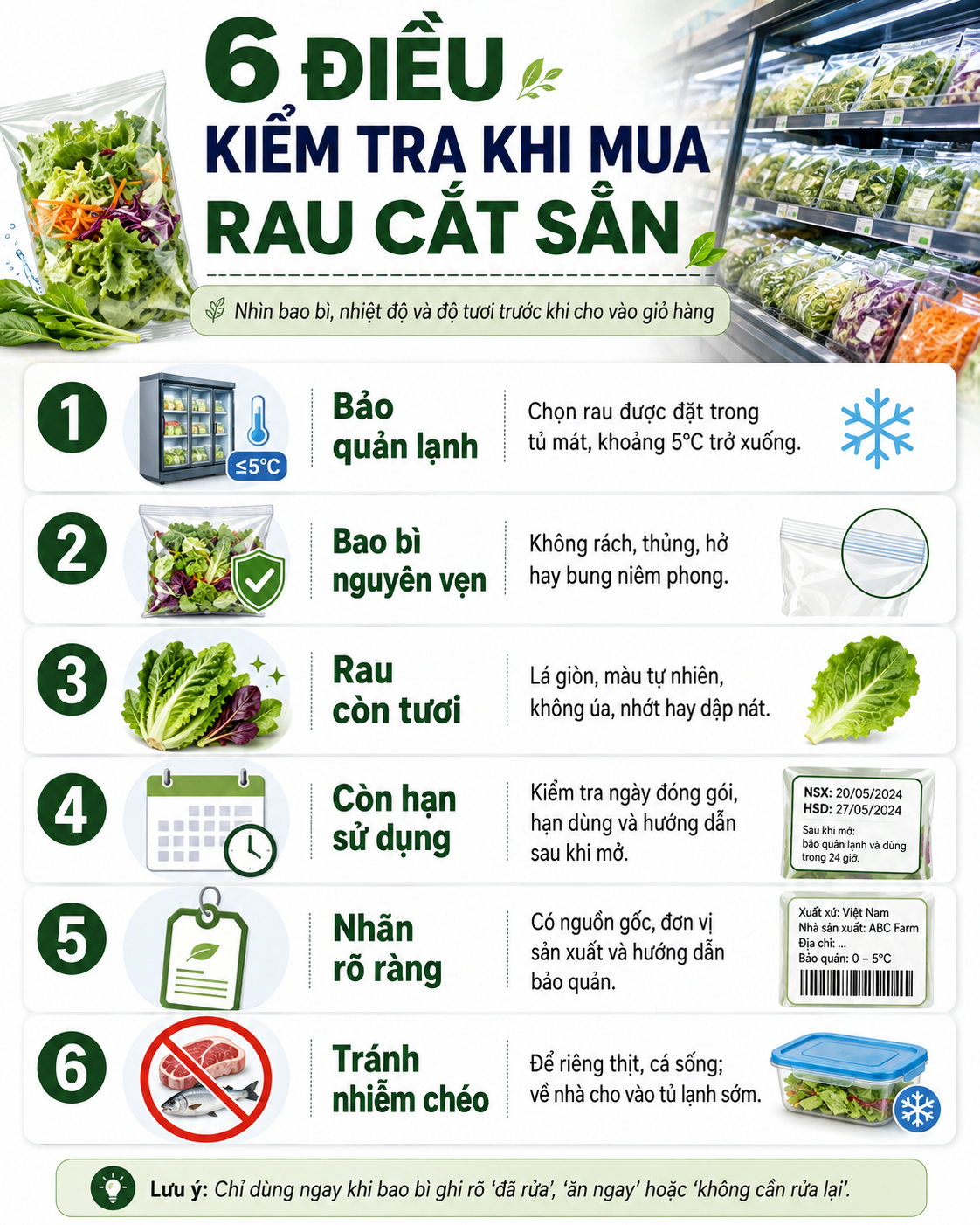 Những loại rau mua về kh&ocirc;ng cần rửa lại: Th&igrave; ra nhiều người kh&ocirc;ng hề biết - Ảnh 5.
