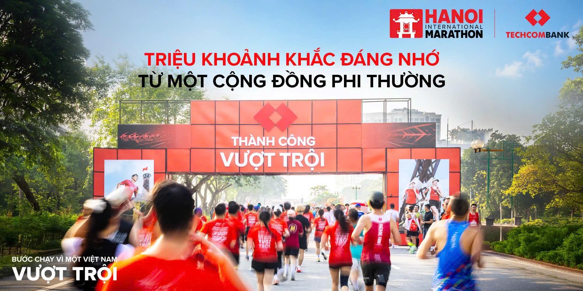 Giải Marathon Quốc tế Hà Nội Techcombank 2026: Giải chạy biểu tượng quốc gia, khẳng định tầm vóc khu vực - Ảnh 1.