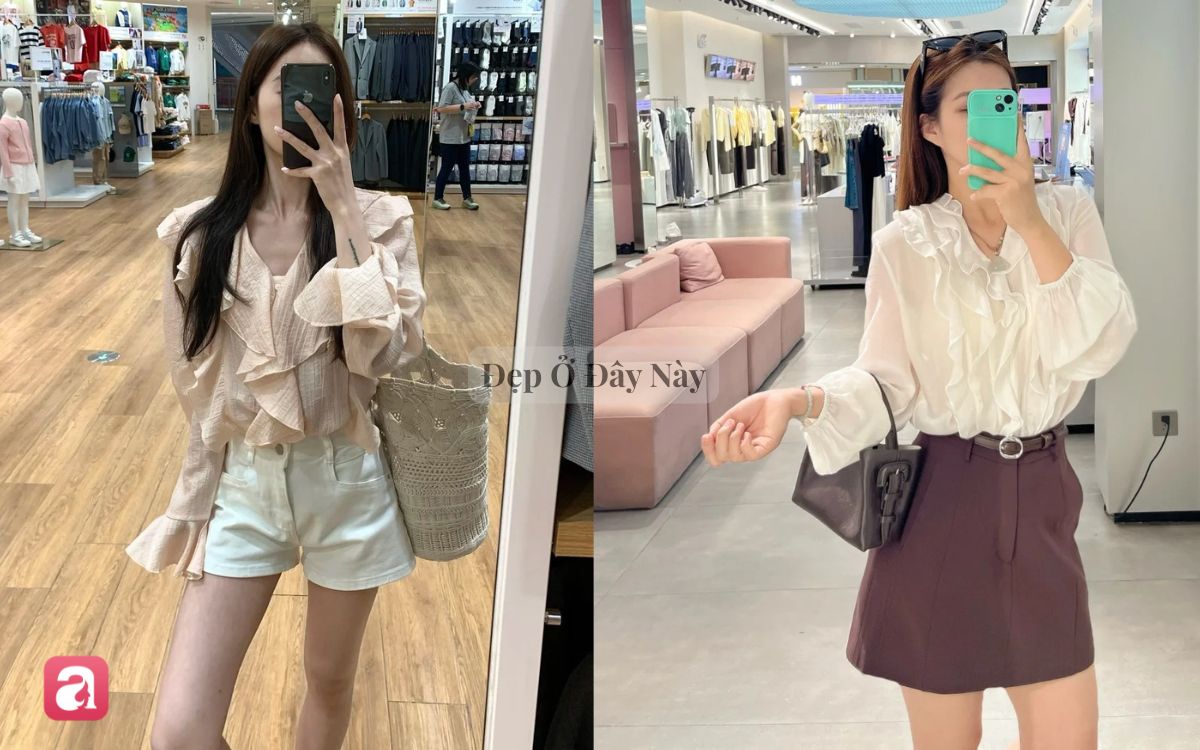 Chiếc &aacute;o m&agrave; ai diện l&ecirc;n cũng h&oacute;a "n&agrave;ng thơ m&ugrave;a thu": Mềm mại, nữ t&iacute;nh m&agrave; vẫn thanh lịch - Ảnh 3.
