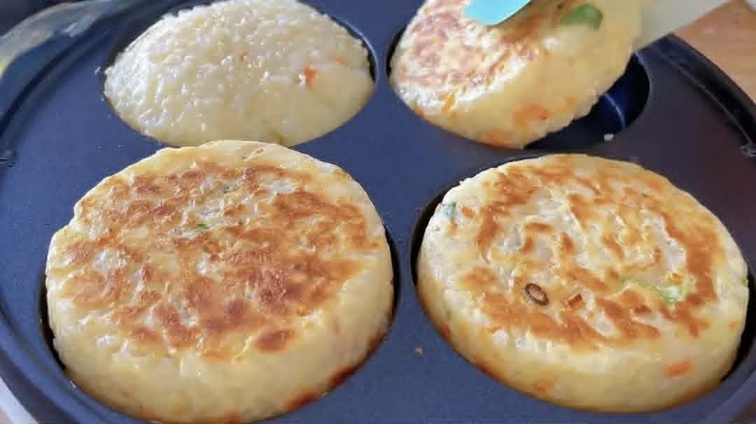 Chỉ cần 1 bát cơm nguội và 1 bát bột mì, tôi sẽ hướng dẫn cách làm một món mà bạn chưa từng thử trước đây- Ảnh 10.