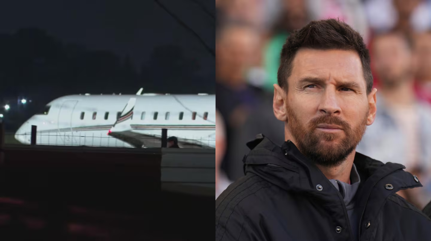 Messi mang theo nỗi buồn, lặng lẽ cùng vợ con lên chuyên cơ riêng rời quê nhà, trở lại Mỹ sau tang lễ của bố - Ảnh 1.