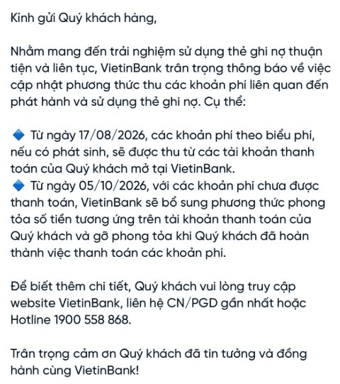 Ng&acirc;n h&agrave;ng th&ocirc;ng b&aacute;o quy định mới từ 5/10: Li&ecirc;n quan đến việc phong tỏa tiền trong t&agrave;i khoản kh&aacute;ch h&agrave;ng- Ảnh 2.