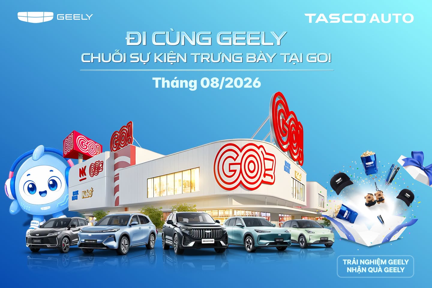 Đi c&ugrave;ng Geely b&ugrave;ng nổ quy m&ocirc; to&agrave;n quốc: H&agrave; Nội sẵn s&agrave;ng đ&oacute;n điểm chạm cảm x&uacute;c c&ugrave;ng đại sứ Chi Pu tại Aeon Mall H&agrave; Đ&ocirc;ng - Ảnh 1.