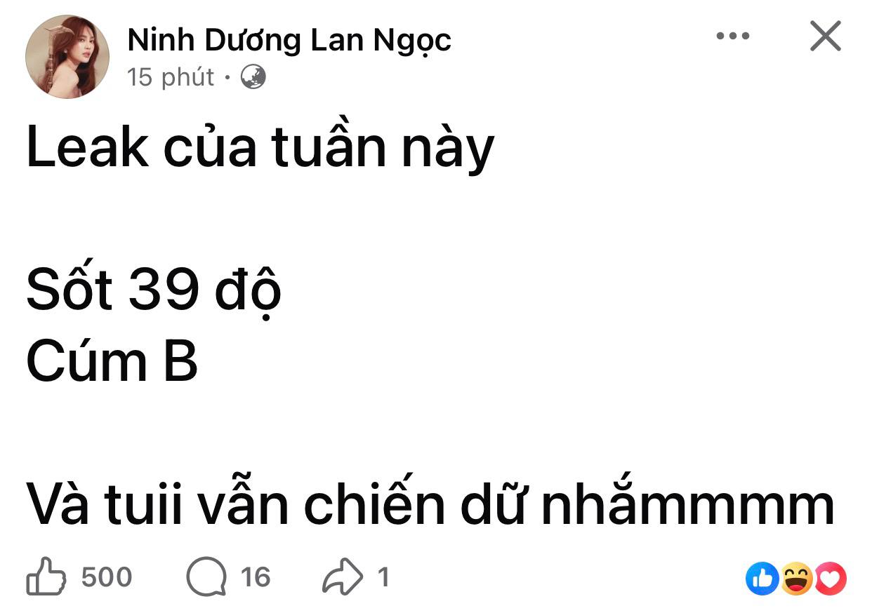Ninh Dương Lan Ngọc mắc c&uacute;m B, ch&acirc;n sưng to g&acirc;y lo lắng- Ảnh 1.