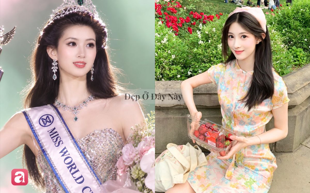 T&agrave;i sắc vẹn to&agrave;n như t&acirc;n Hoa hậu Thế giới Trung Quốc: Nhan sắc cổ điển, style k&iacute;n đ&aacute;o, visual bừng s&aacute;ng mọi khung h&igrave;nh- Ảnh 1.