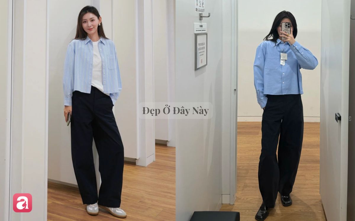 Chiếc sơ mi giúp "ăn gian" chiều cao, chuẩn style old money mà dân công sở đang mê mẩn- Ảnh 4.