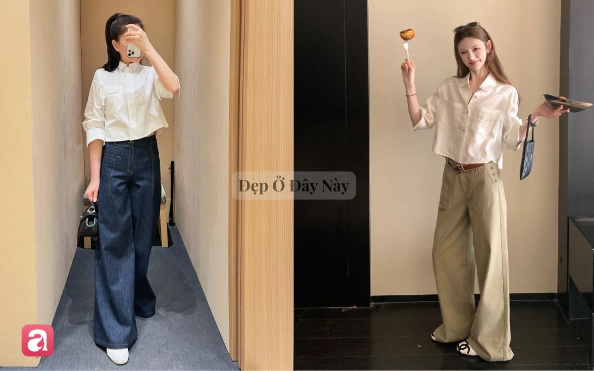 Chiếc sơ mi giúp "ăn gian" chiều cao, chuẩn style old money mà dân công sở đang mê mẩn- Ảnh 5.