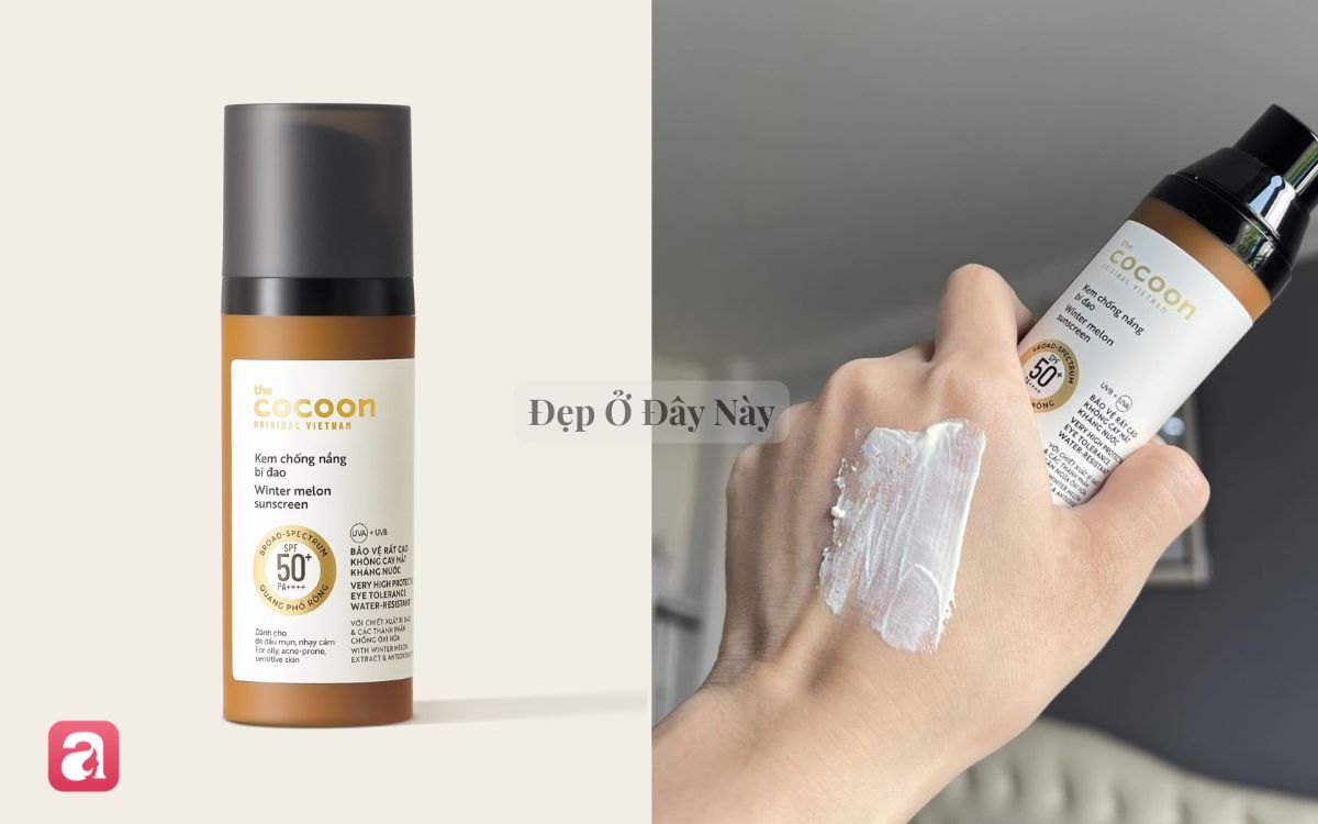 5 kem chống nắng "made in Vietnam" hợp mùa thu: Vừa chống nắng vừa dưỡng ẩm cho da mềm mịn - Ảnh 4.