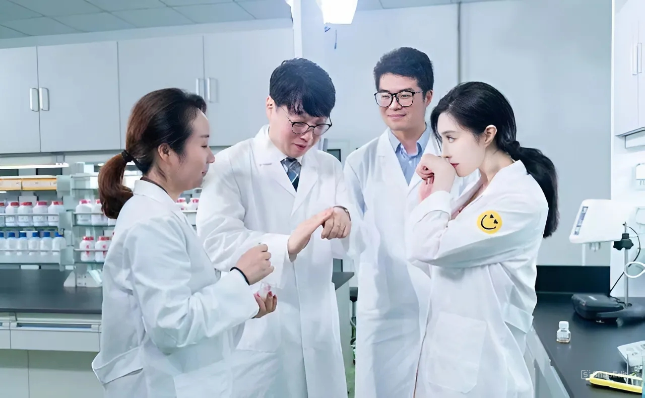 Phú bà livestream bán mặt nạ kiếm trăm tỷ, quá khứ bị phốt "làm màu" trong phòng thí nghiệm- Ảnh 2.