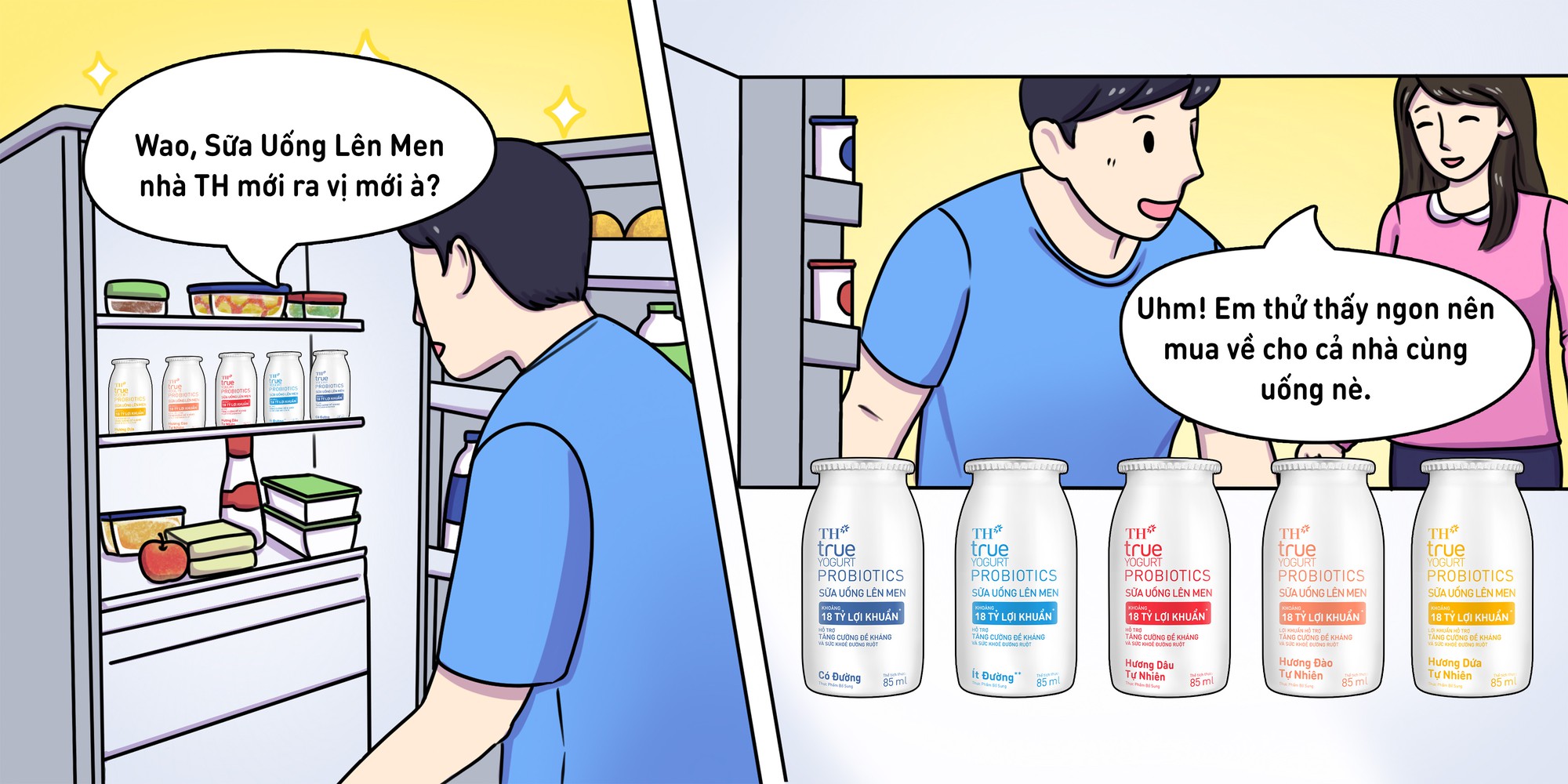 “Team Hương Đào Tự Nhiên hay Hương Dứa Tự Nhiên?” - câu chuyện lựa chọn hương vị của cả nhà - Ảnh 1.