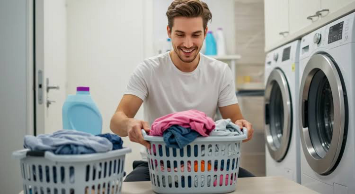 Khối lượng quần &aacute;o ghi tr&ecirc;n m&aacute;y giặt l&agrave; t&iacute;nh cho đồ kh&ocirc; hay đồ ướt?- Ảnh 2.