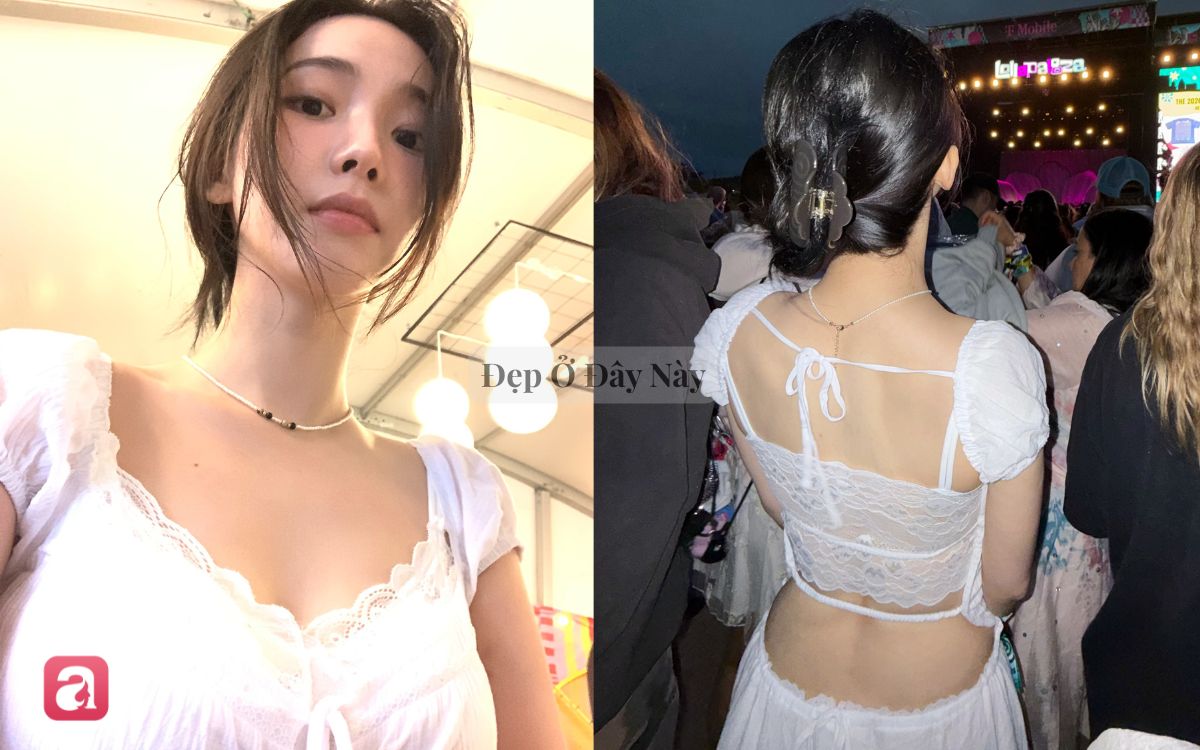 Đụng đầm n&agrave;ng thơ, Lisa khoe lưng ong quyến rũ, Karina k&iacute;n đ&aacute;o vẫn đẹp m&ecirc;- Ảnh 4.