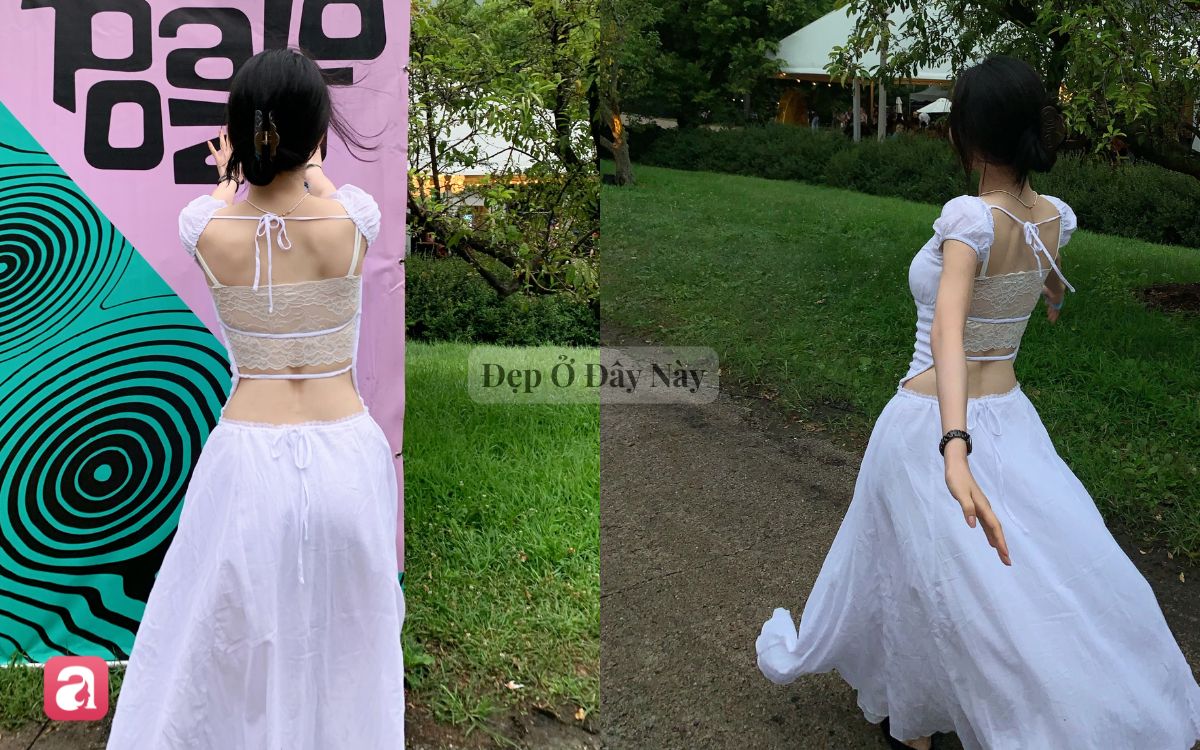 Đụng đầm n&agrave;ng thơ, Lisa khoe lưng ong quyến rũ, Karina k&iacute;n đ&aacute;o vẫn đẹp m&ecirc;- Ảnh 5.