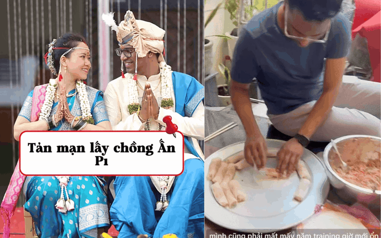 C&ocirc; d&acirc;u Việt lấy "c&ocirc;ng tử" Ấn Độ: Tưởng phải chịu cảnh "l&agrave;m d&acirc;u" như trong phim, n&agrave;o ngờ c&aacute;i kết ngo&agrave;i sức tưởng tượng- Ảnh 1.