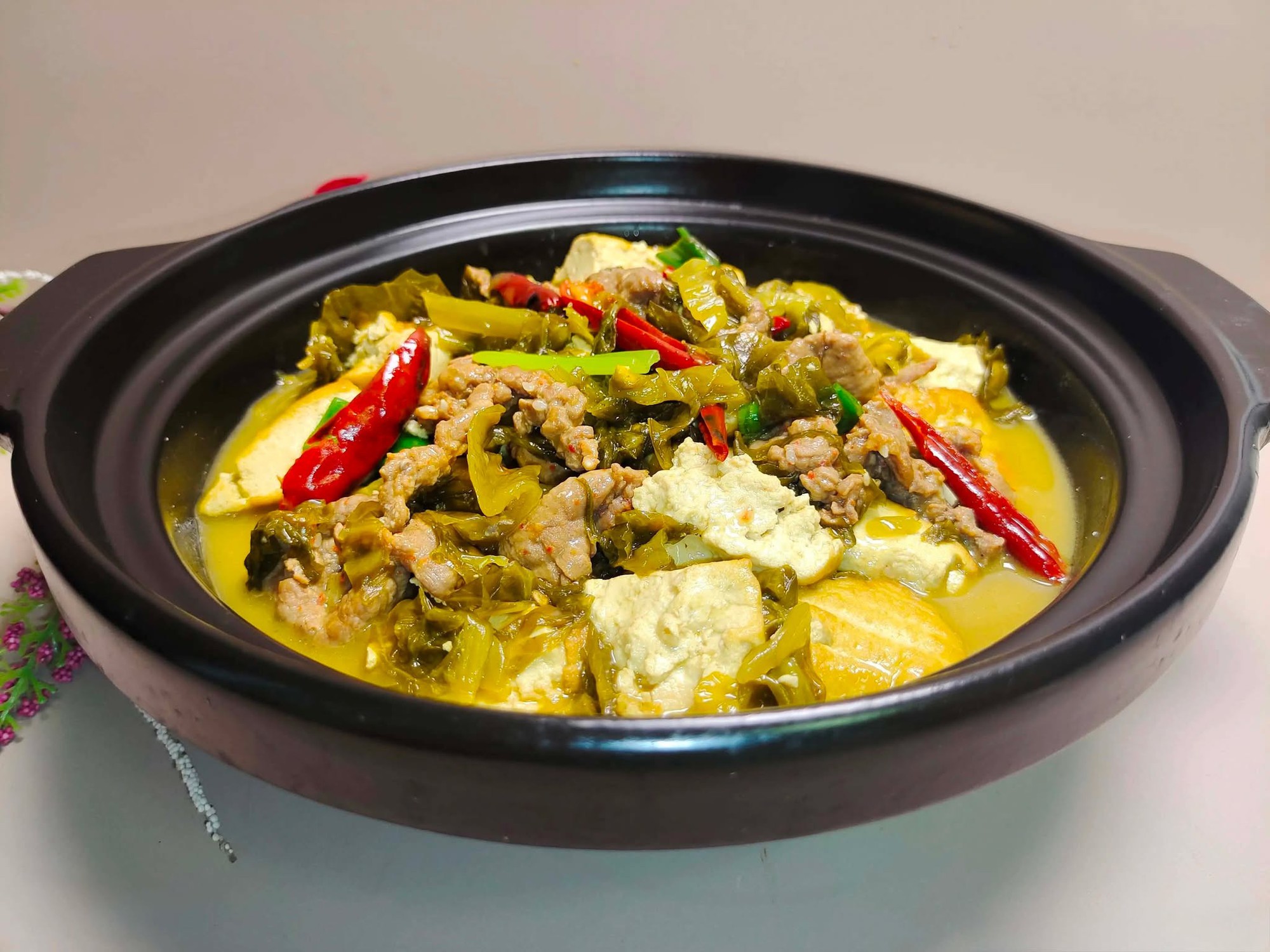 M&oacute;n ăn n&agrave;y rất dễ nấu, c&oacute; đủ rau, thịt v&agrave; đậu, hương vị chua ngọt đậm đ&agrave;, nghĩ th&ocirc;i đ&atilde; thấy th&egrave;m!- Ảnh 10.