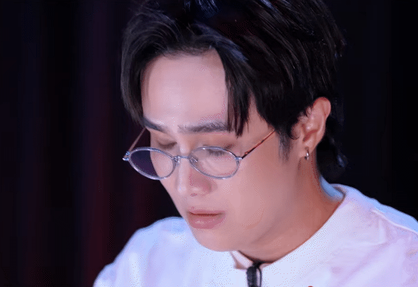Huỳnh Lập bật kh&oacute;c, kh&ocirc;ng d&aacute;m đối diện với kết quả thua cuộc tại show Ch&ocirc;ng Gai- Ảnh 1.