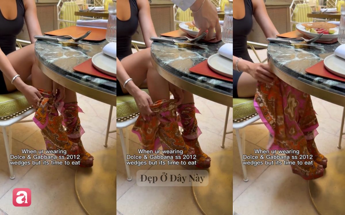 13 năm sau khi ra mắt, dân tình mới phát hiện cách dùng cực thông minh của đôi giày Dolce&Gabbana- Ảnh 3.