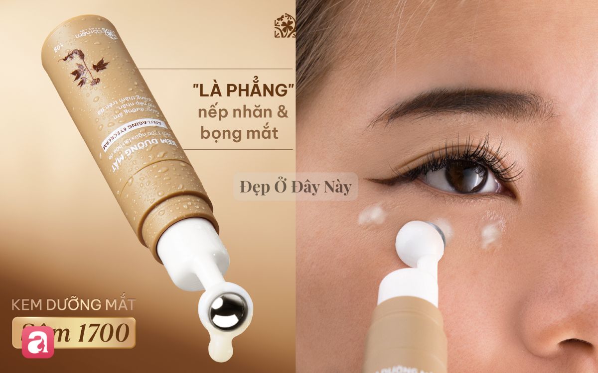 5 kem dưỡng mắt kiêm đầu massage "đánh bay" quầng thâm và nếp nhăn - Ảnh 2.