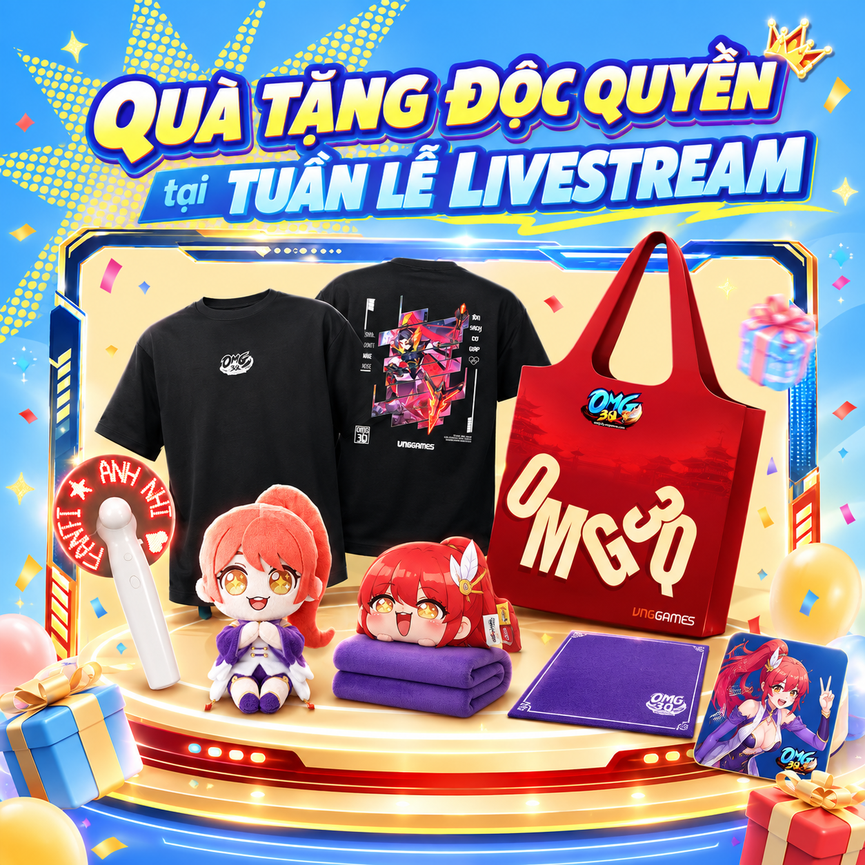 Chị Ca Nô, Thầy Giáo Ba cùng dàn KOL cực hot hội ngộ tại đại tiệc sinh nhật 9 tuổi OMG 3Q - VNG - Ảnh 5.