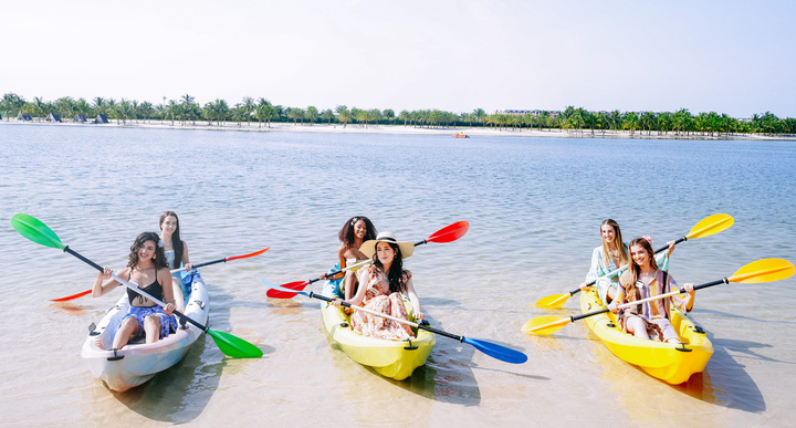 C&aacute;c mỹ nh&acirc;n Miss World 2026 m&ograve; cua bắt ốc, lội b&ugrave;n trồng c&acirc;y ở Hải Ph&ograve;ng- Ảnh 13.