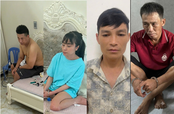 Bắt Nguyễn Thị Hồng Nhung SN 1992 c&ugrave;ng 9 người kh&aacute;c- Ảnh 1.