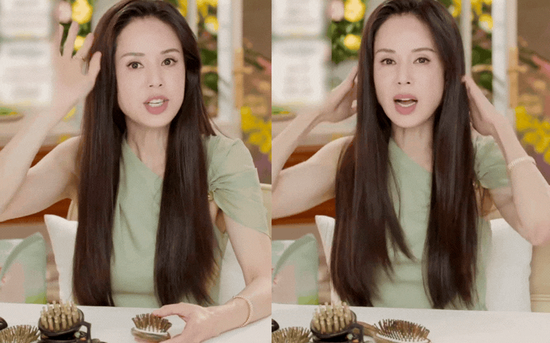 L&yacute; Nhược Đồng chia sẻ b&iacute; quyết chải t&oacute;c: Đừng v&igrave; sợ rụng m&agrave; bỏ lu&ocirc;n chiếc lược, đ&acirc;y mới l&agrave; c&aacute;ch chăm t&oacute;c khiến m&aacute;i t&oacute;c ng&agrave;y c&agrave;ng đẹp- Ảnh 3.