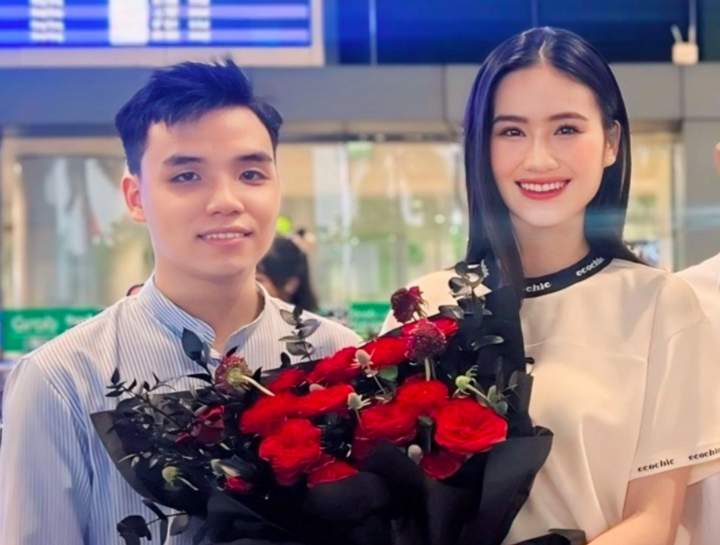 Mỹ nh&acirc;n B&igrave;nh Định l&agrave;m chuyện kh&ocirc;ng tưởng: Vừa đăng quang đ&atilde; c&ocirc;ng khai bạn trai, sang &Uacute;c khi đang trong nhiệm kỳ- Ảnh 4.
